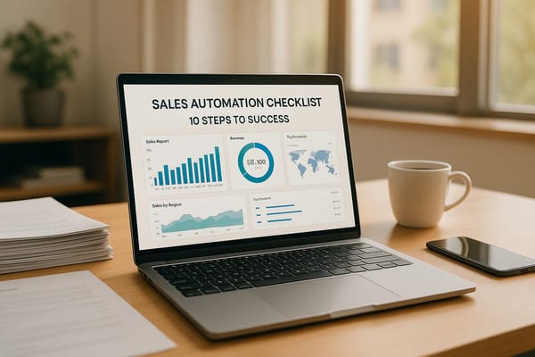 Sales Automation Checklist: 10 Steps to Success